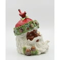 thumbnail image 3 of Ceramic African American Santa Cookie Jar 8"x10.75" Kitchen Gift, 3 of 5