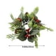 thumbnail image 3 of Ganfancp Aguja Candelabro Guirnalda para Navidad Decoración de Mesa Hojas Artificiales Vela Anillo Candelabro Guirnalda Decoración Del Hogar Ofertas Del Día 1X Corona, 3 of 6
