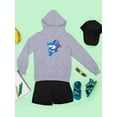 thumbnail image 3 of Cool Shark W Jetpack Hoodie Juniors -Image by Shutterstock,  Large, 3 of 4