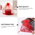 thumbnail image 3 of Shisuyan 100pcs Gauze Drawstring Bag Festival Goody Pouch Portable Jewelry Storage Pouch, 3 of 8