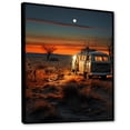 thumbnail image 2 of Designart "Nomads of the Desert II IV" Desert Floater Framed Wall Art Print, 2 of 7