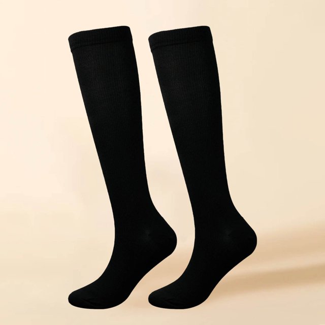 Compression Socks Women And Men Circulation Best For Running Travel Recovery & Flight Socks