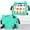 Mint Green+Black, variant on Case For iPad Air 11" M3 (2025)/Air 11 M2 (2024)/Pro 11 M4 (2024)/Pro 11-inch (1st, 2nd, 3rd, 4th) Generation Cute Kids EVA Shockproof Cover With Stand and Handle
