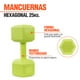 thumbnail image 2 of Mancuernas Pesas Hexagonales 12.5kg Altera Entrenamiento 2pz, 2 of 6