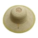 thumbnail image 5 of Sombrero trenzado de bambú, gorra tejida, sombrero de arroz, sombrero artesanal al aire libre, hombres y mujeres, 5 of 9