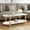 White, variant on vidaXL Coffee Table Black 43.3"x18.9"x15.7" Engineered Wood