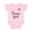 AD-Pink, variant on Flower Girl Wedding Butterfly Girls Baby Bodysuit