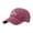 Red, variant on Alphabet Embroidery Solid Color Duck Hat Casual Summer Outdoor Print Breathable Mesh Cap
