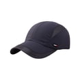 thumbnail image 4 of Xijirk Baseball Cap Mesh Side Breathable Curved Brim Sport Hat for Running Outdoor Daily Wear,Dark Gray,One Size, 4 of 4