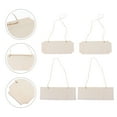 thumbnail image 3 of LABELEPH DIY Wood Hanging Boards Natural Wood Color Drawing Board 6Pcs 0.6X3.9X11In, 3 of 6