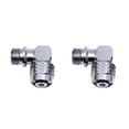 thumbnail image 1 of Eigraketly Adaptador de manguera giratoria de 90/110 grados, Conector de esnórquel Universal de 2ª etapa de baja presión rotatorio para natación y buceo 90 grados 2piezas Eigraketly CBP347076, 1 of 5