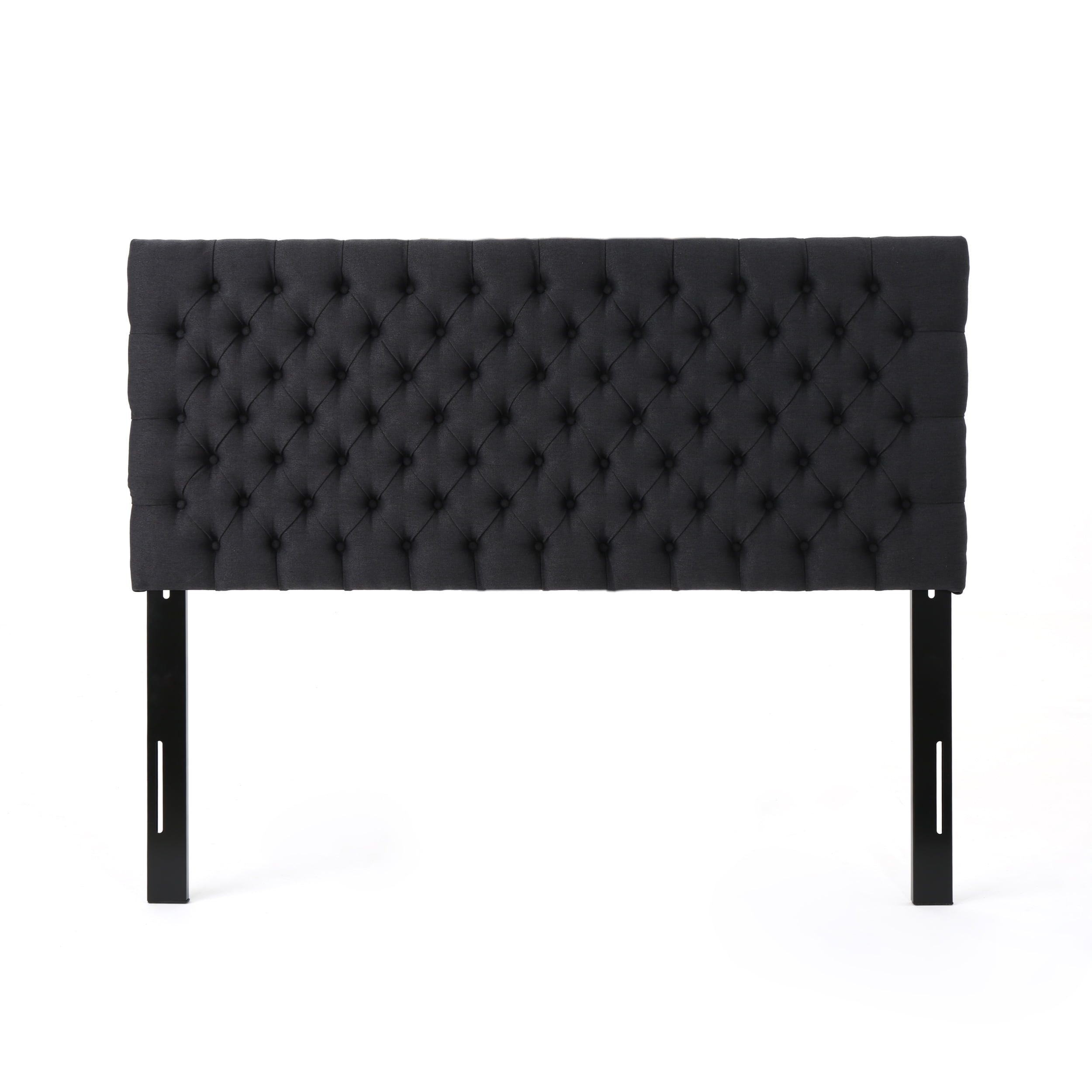 Hunter Contemporary Full/Queen Tufted Fabric Upholstered Headboard