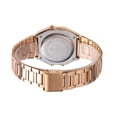 thumbnail image 5 of Classic Women's Digital Multifunction Sports Watch Stainless Steel Band Square Waterproof Electronic Led Watch, 5 of 8