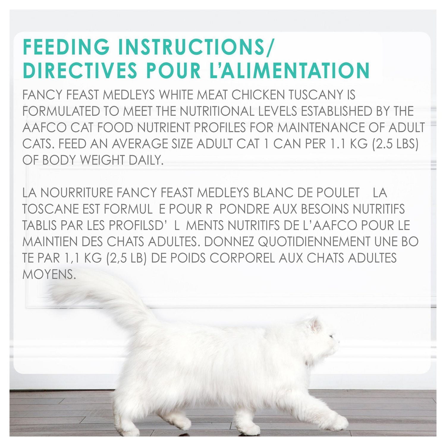 Fancy Feast Medleys White Meat Chicken Tuscany in a Savoury Sauce, Wet Cat Food 85 g, 85 g