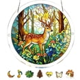 thumbnail image 1 of Acrylic Puzzles Suncatcher Window Hanging 7.4 Inch Catcher Puzzle Garden Decoration For Women Men Mom Birthday Gift Home Decor, 1 of 6