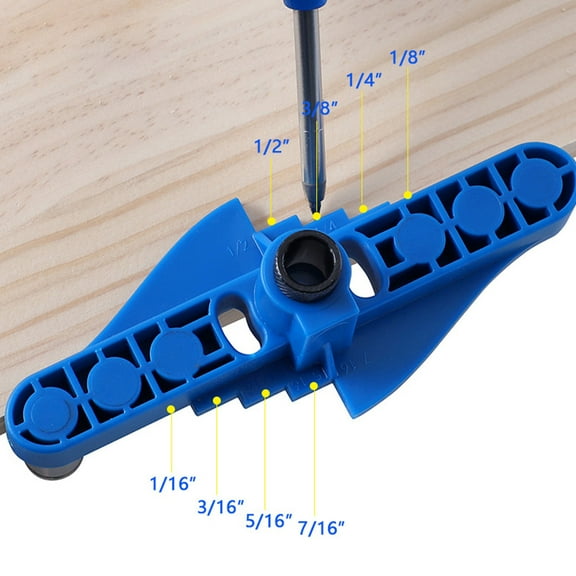 OFFIGAM Pocket Hole Jig Kit ABS Blue 1 Set