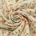 thumbnail image 5 of HSHDLDF Foulard Boho pour Femmes Légère à Imprimé Floral Foulard Automne Hiver Mode Châle à Franges, 5 of 5