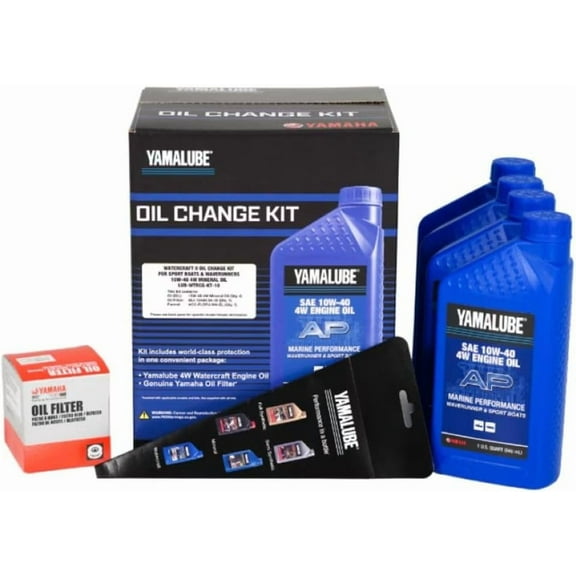 Yamaha Yamalube WaterCraft II Oil Change Kit, #LUB-WTRCG-KT-10