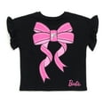 thumbnail image 2 of Barbie T-Shirt and Leggings Outfit Set Logo Toddler to Big Kid, 2 of 5