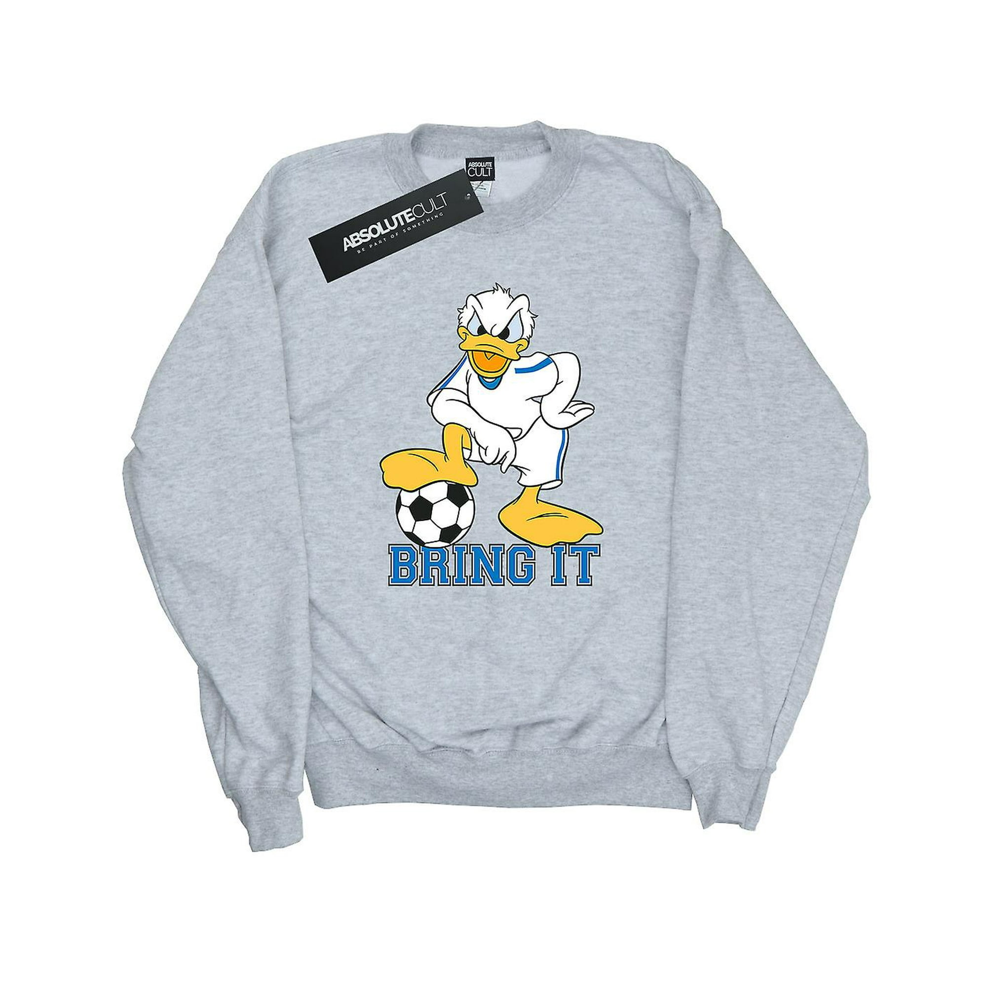 Disney Men s Donald Duck Bring It Sweatshirt Walmart