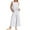 White, variant on snowsong Lounge Sets For Women Matching Sets Women Clothing Women's Summer 2 Piece Solid Color Outfits Sleeveless Ruffle Tank Crop Top & Wide Leg Pant 2 Piece Fall Sets For Women Green L