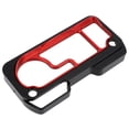 thumbnail image 4 of Motorcycle Instrument Bezel, Metal Motorcycle Meter Cover  For Modification Red, 4 of 8