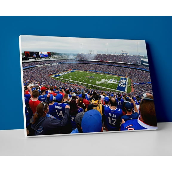 Buffalo Bills Stadium Poster or Wrapped Canvas