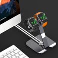 thumbnail image 2 of Soporte dual del cargador de la base del alambre de carga del reloj inteligente para Apple-watch 1/2/3/4/5/se, 2 of 5