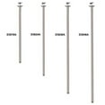 thumbnail image 4 of Westbrass 0.5 x 24 Inch Brass Ceiling Mounted Shower Arm and Flange, Matte Black, 4 of 7