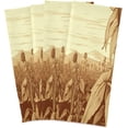 thumbnail image 2 of Retro Sunflower Field Dish Towels for Kitchen Soft Tea Towel Set of 4 Absorbent Dishcloths Hand Towels for Drying Dish Cloths 28" x 18" Washcloth Gift, 2 of 7