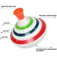 thumbnail image 4 of Classic Spinning Tops Toy LED Light Music Gyro Toy Hand Push Down Top LED Flash Gyro Kids Boy Flashing Toys, 4 of 9