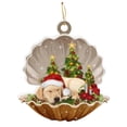 thumbnail image 2 of 1PC Christmas Stickers/Xmas Tree Hanging Pendants Decorative Exquisite Home Farmhouses Party Decor,D, 2 of 4