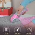 thumbnail image 5 of Wild Edge Cordless Electric Scissors, 4V 2.5 Ah High-Capacity Rechargeable Cardboard Cutter with Rapid Charger and Hard Carrying Case for Cutting Fabric, Carpet, Leather, Felt, Cardboard, Plastic, 5 of 8