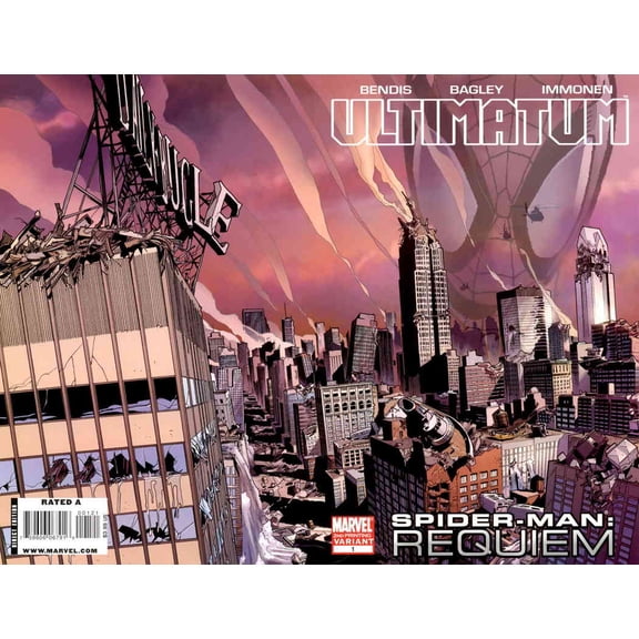 Ultimatum: Spider-Man Requiem #1 (2nd) VF ; Marvel Comic Book
