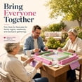 thumbnail image 6 of Hometravel Mahjong Card Foldable Under-Mat Slide-in Stand, Slide-In Tile Rack for American Mahjong, Portable Tabletop Game Organizer for Cards, Tiles, 6 of 6