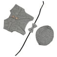thumbnail image 3 of Conjunto De Chaleco Para Bebés, Ropa Para Bebés De Algodón Para Bebés De 0 A 1 Mes, 3 of 7