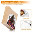 thumbnail image 5 of Yayeee Napkin Holder for Table Set of 2 Kitchen Paper Tissue Organization, Purple Halloween Christmas Trees, 5 of 8