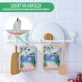 thumbnail image 4 of Yayeee Pot Holders Kitchen Heat Resistant with Pocket 7"x9.8" Cotton Oven Cooking Hot Pads, Pink Seaside, 4 of 7