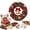 #02 B, variant on 3D Poke Art Kits for Adults - 12.6" Fabric Poke Art Kit, Christmas Wreath DIY Craft, No-Sew Holiday Door Decor
