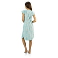 thumbnail image 2 of Casual Nights Women's Smocked Lace Short Sleeve Nightgown, 2 of 4
