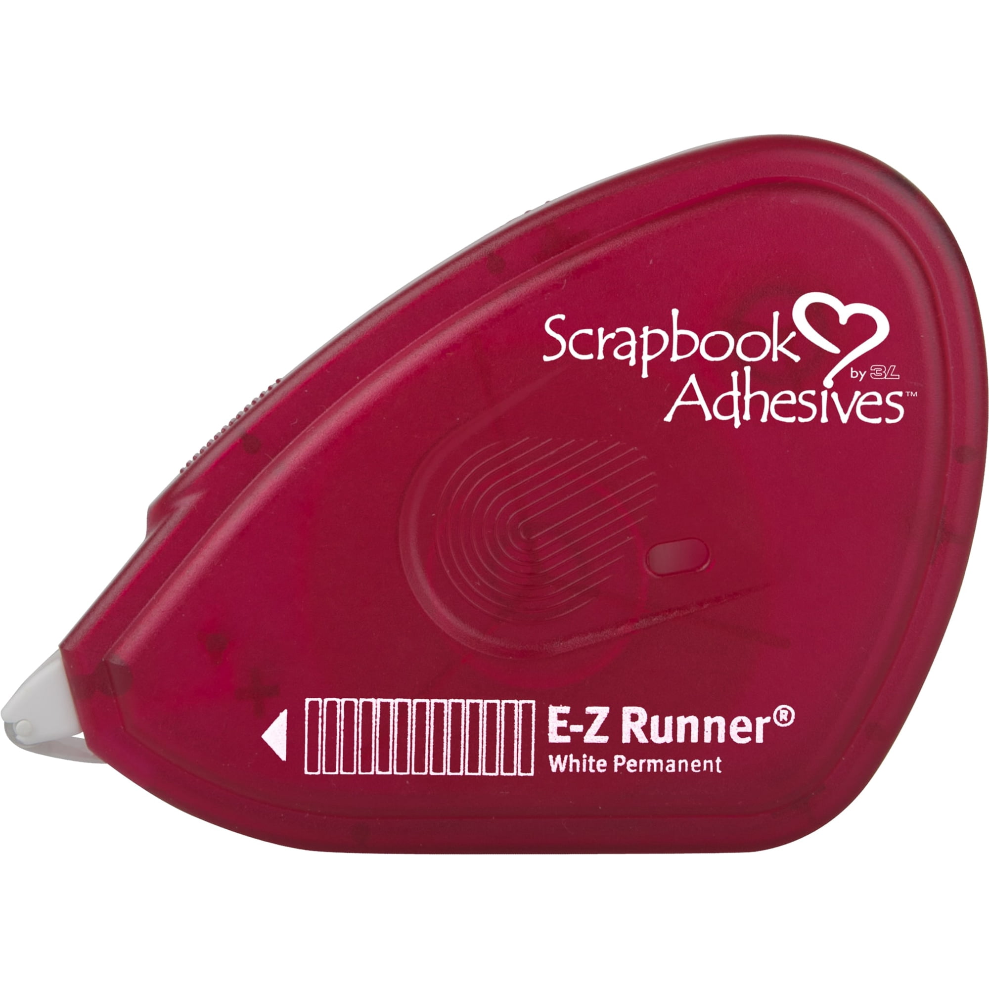 Scrapbook Adhesives by 3L: E-Z Runner Adhesive Dispenser Value 4 Pack -Mounting Squares, Repositionable Dots, Permanent Strips & Dots - Non-Refillable