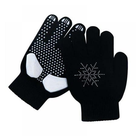 

Xmarks Kid s Boy Girl Winter Gloves Mittens Non Slip Riding Driving Hiking Ski Sports Black 7-10Y