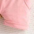 thumbnail image 5 of Kedxroy Toddler Baby Boy Summer Clothes Coconut Tree Print Short Sleeve Shirt Tops and Shorts Set Summer Outfit 2Pcs(Pink,6-12 Months), 5 of 6