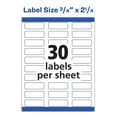 thumbnail image 6 of Avery Address Labels, 0.75" x 2.25", Matte White, 750ct (6870), 6 of 12