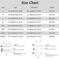 thumbnail image 3 of Clearance! Weikingp Bras for Women Mesh Underwire Bra Women Plus Size Vest Crop Wire Frees Bra Lingerie Sexy V Neck Underwear Lingerie without Chest S5Xl Womens Underwear Cheeky Underwear for Women, 3 of 9