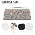 thumbnail image 4 of Uemuo Funny Chicken Printed Leather Pencil Case, Pencil Pouch, Portable Pencil Bag, Pen Case for& Office, 4 of 7