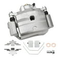 thumbnail image 4 of Detroit Axle - Front Left Brake Caliper for Ford Fusion Lincoln Zephyr MKZ Mazda 6 Mercury Milan Driver Side Brake Caliper w/ Bracket 2006 2007 2008 2009 2010 2011 2012 2013 Replacement, 4 of 8