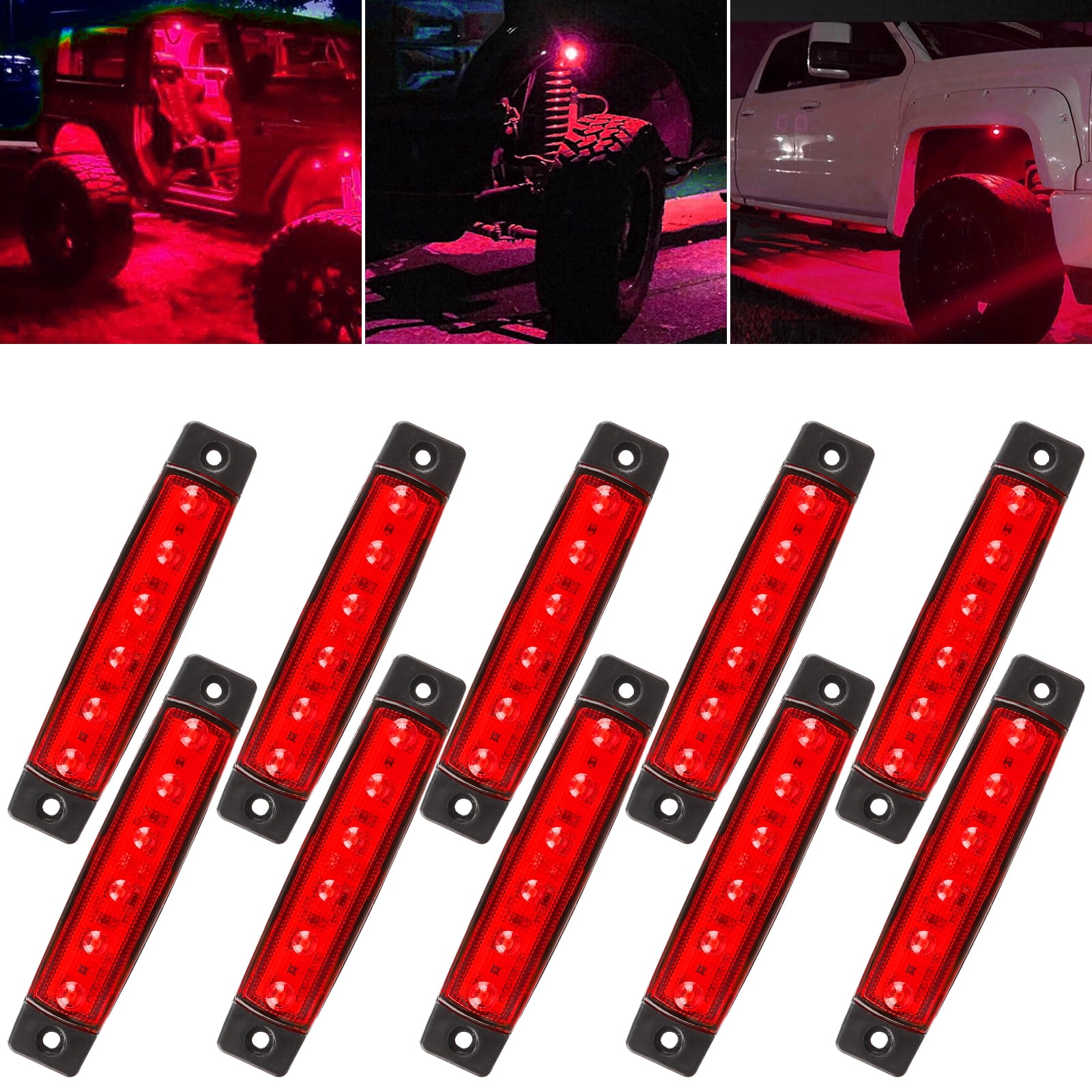 10PCS Marine Boat Lights, EEEkit Led Interior Lights for Boat Deck