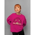 thumbnail image 2 of Emoji Country Club - Bear Emoji Members Graphic Women's Sweatshirt, 2 of 4