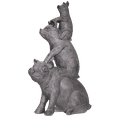 thumbnail image 5 of Pacific Giftware American Art Animal Farm Barnyard Stacked Animal Resin Figurine Statue (Pig), 5 of 6